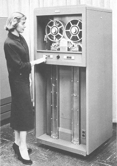 IBM tape drive：读写磁带